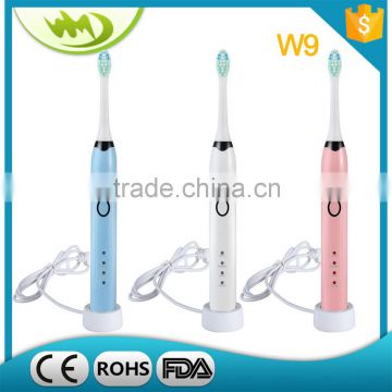 Top Quality CE and ROHS Approach New Year Gift Dental Hygiene Electrical Sonic Travel Charge Toothbrushes