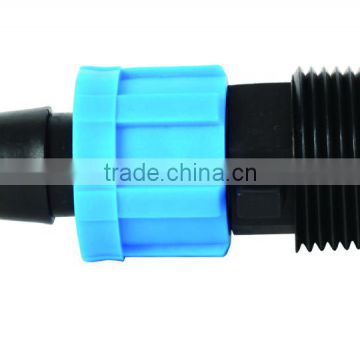 Irrigation Plastic fitting Male Thread Coupling For Drip Tape