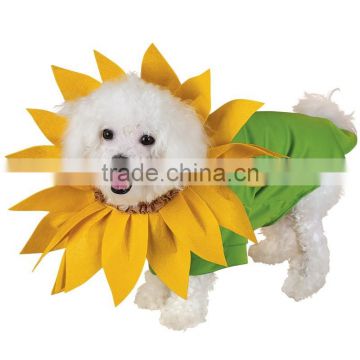 Sunflower Pet Costume