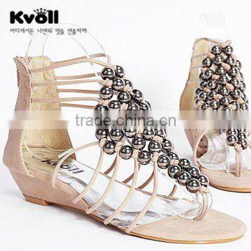 2014 girls leather sandals