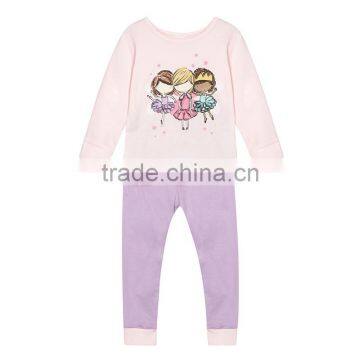Girl's pink 'Fairy Friends' pyjama set