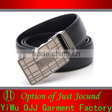 High Quality Luxury Black Men Leather Belt