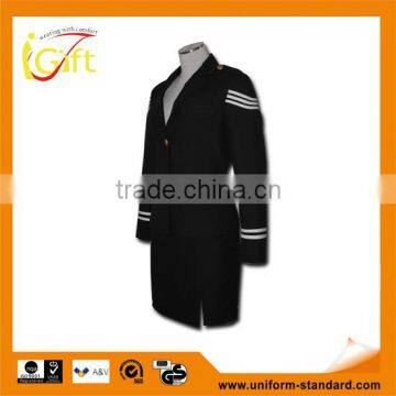 Design china made cotton or CVC unisex security uniform