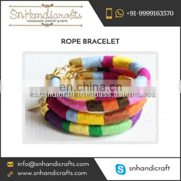 Best Quality Colorful Rope Bracelet for Women at Pocket Friendly Price