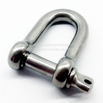HKS370 Stainless Steel Screw Pin Bow Adjustable Shackle For Anchor Chain
