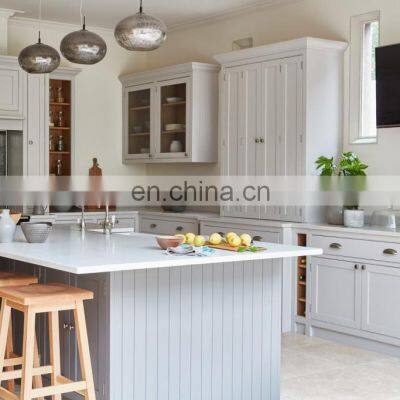 Quartz counter top kitchen shaker style pantry modular kitchen Cabinets