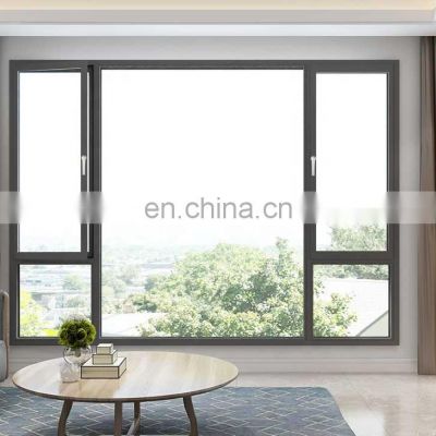 Factory wholesale price modern window aluminum alloy casement window