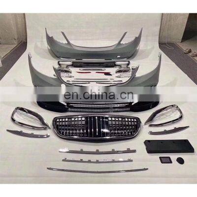 Car bodykit for Mercedes-Benz W213 E-Class E200L E260L E300L Modified Maybach front bumper 2016-2021