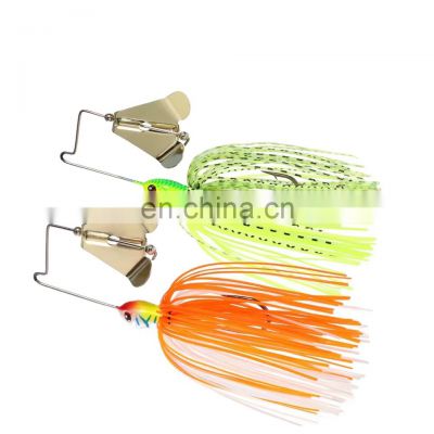 Byloo Amazon Mixed Color Fishing Metal Squid Jig Head With Fly Rubber Skirts Lure Isca Artificial Pesca Leurre