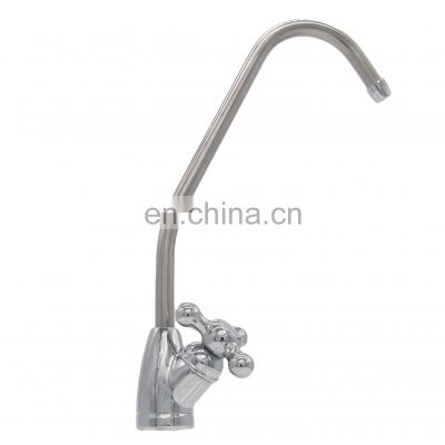 Single hole and handle Brass kitchen faucet for water purifier kitchen sink and drinking faucet