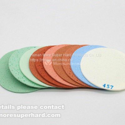 Diamond Polishing pad for Polishing and finishing of glass, LCD/LED substrates, precision optics, hard disk, metal and semiconductor wafer surfaces.