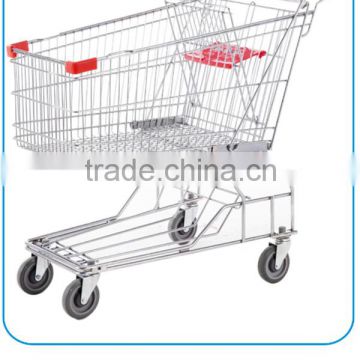 FOSHAN JIABAO jb-180B supermarket plastic personal shopping trolley