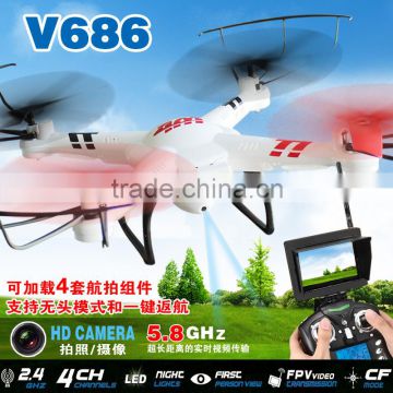 2015 new product 5MP 2.4G 4CH 6 Axis 3D flip headless professional rc quadcopter with camera
