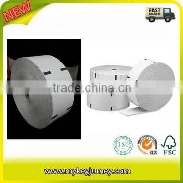 58g 80*210mm 100% wood pump ATM thermal paper roll