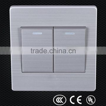 Hongkong direct supplier stainless steel wall switch plates , light switch, wall switches                        
                                                Quality Choice
