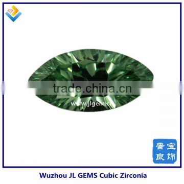 Wholesale Emerald Green Evening Dress Marquise Shape cubic zirconia Stone for Sale