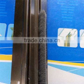 Water-proof window plastic strips brush with silicone