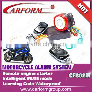 Hot sell One way motorcycle alarm system Remote Engine start Waterproof