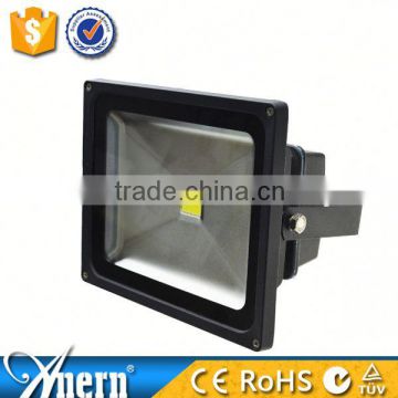 Die-casting aluminum CRI>80 10W brightest led flood light with CE RoHS approved