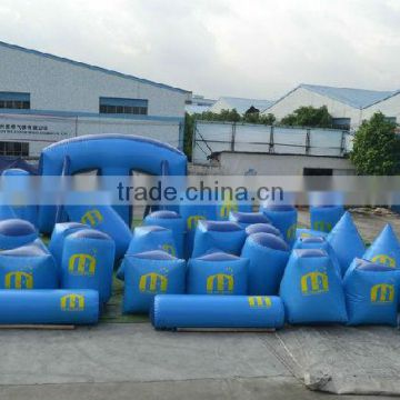 adult sport games inflatable paintball field bunkers for sale