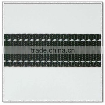 20mm Outdoor furniture nylon webbing with reflective strip,3/4 inch nylon webbing with reflective strip