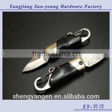 EDC outdoor sainless steel mini pocket camping survival tactical knife