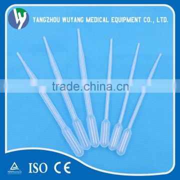 Different types of transfer pipette with CE ISO certificated