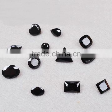 black sharp bottom zircon rhinestone nail decoration diamond