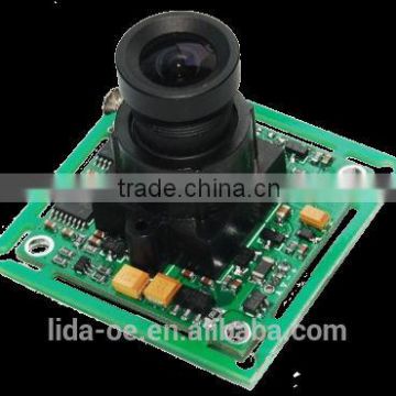C429-L60 JPEG Compression VGA Camera Module WITH IR-CUT filter mounted on sensor &6mm lens