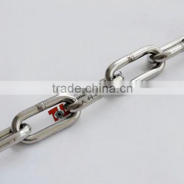 Japanese Standard Long Link Chain Stainless Steel 304 316 Diameter 5mm