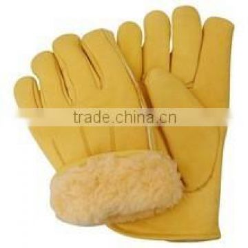 winter leather work gloves