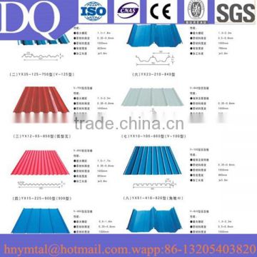 Wave Roof Profile Corrugated Prepainted Galvanized Steel Roofing
