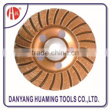 diamond continuous turbo cup grinding wheel for concrete and stones
