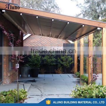 Waterproof Aluminium Retractable Roofing System for Patio