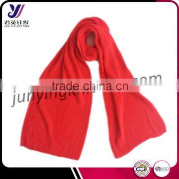 China factory sale unisex jacquard acrylic knitted infinity pashmina scarf (accept small order)