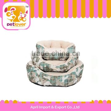 round shaped fashion dog bed