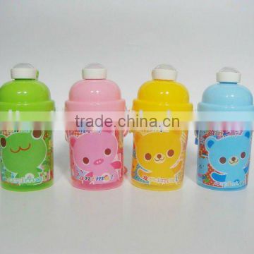 plastic kid water bottle with handle