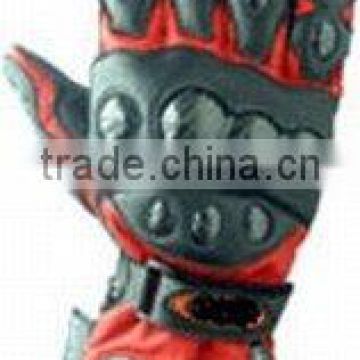 DL-1505 Leather Motorbike Gloves