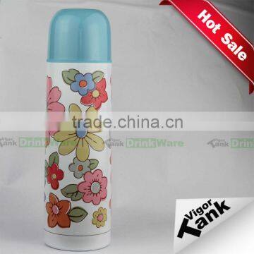 Stainless Steel Decorated Vacuum Flask