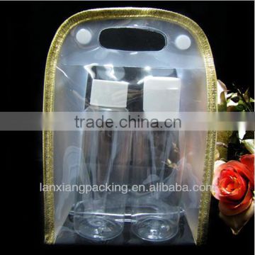 clear stand up pouch with zipper