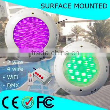 IP68 ABS Surface Mounted LED Swimming Pool Light/ Wall mounted pool light