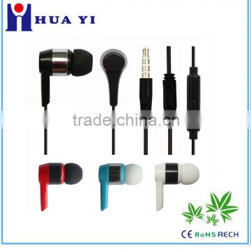 2016 new mobile phone accessories earphone with wholesale price