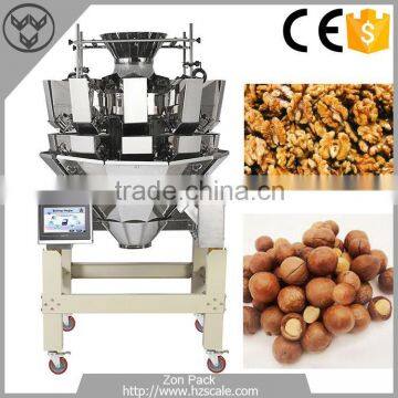 Automatic Vertical Cereal Packing Machine Match With Combination Multihead Weigher