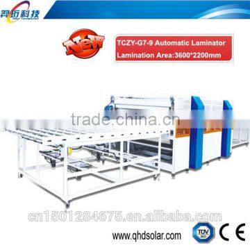 Auto solar panel assembly line laminator