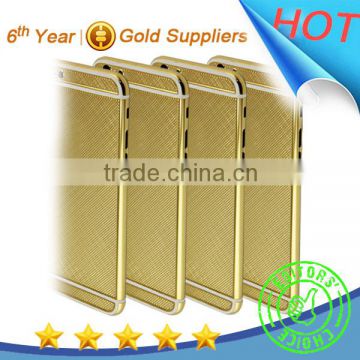 best quality various style real gold back housing for iphone 6 plus