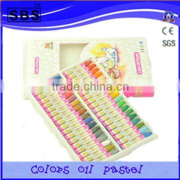 36 color tube paint color oil pastel of stationery for kids