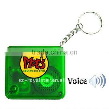 message recording keychain