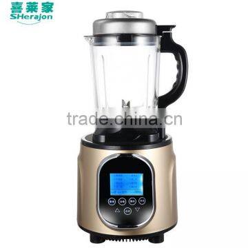 heating best sale 2L commercial powerful blenders/ soup blender/ glass material container include multi-functions big capacity