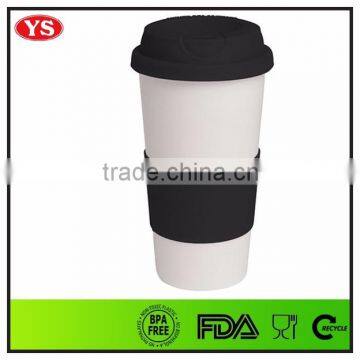 Drinkware type 16 oz plastic coffee mug wholesale for coffee
