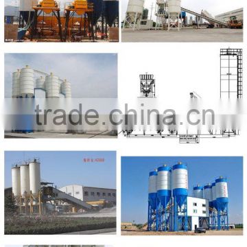 Latest Technology Used HZS60 Concrete Mixer Mobile Concrete Batching Mixing Plant For Sale